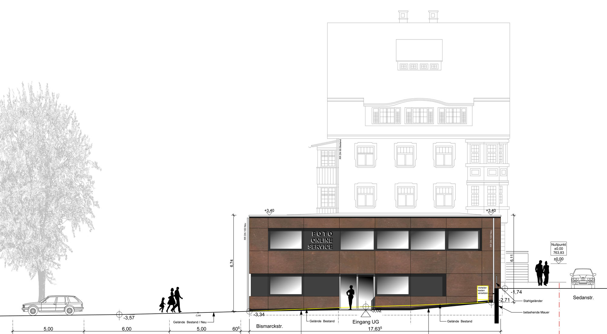 Wohn- Und Geschäftshaus W: Architektenwerk